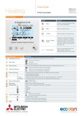 Ecodan FTC4 Main Controller User Guide cover image