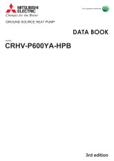 Ecodan CRHV-P600YA-HPB Databook (MEES16K163) cover image