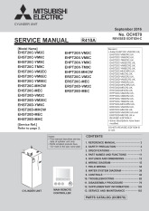 Ecodan FTC5 - EHPT20X-MHCW, EHST20(D)(C)-MHCW Cylinder Service Manual (OCH570C) cover image