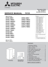 Ecodan FTC5 - EHS(D)(C)-MEC, EHPX-VM2C Hydrobox Service Manual (OCH571D) cover image