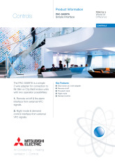 PAC-SA89TA Product Information Sheet cover image
