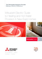 Heating and Hot Water Provision in New Build Homes CPD Guide cover image