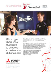 Fitness First, City Multi VRF R22 Replace  System, London cover image