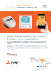 Ecodan FTC5 - Metering, Monitoring & Control (MELCloud) Product Information Sheet cover image