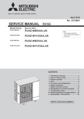 PUHZ-W85-112VAA(-BS) Service Manual (OCH681) cover image