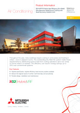 R32 HVRF R2 Series High Efficiency (22.4-56kW) Product Information Sheet cover image