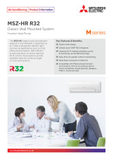MSZ-HR R32 Product Information Sheet cover image