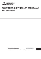 Ecodan FTC2BR PAC-IF033B-E Installation Manual (BH79D852H01) cover image