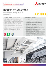 PLFY-WL-VEM-E (HVRF) Indoor Unit Product Information Sheet cover image