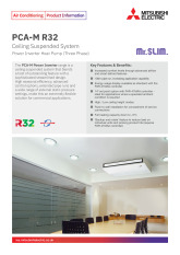PCA-M R32 Power Inverter Three Phase Product Information Sheet cover image