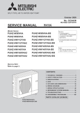 Ecodan PUHZ-HW140VHA2-BS / PUHZ-HW140YHA2-BS Service Manual (OCH439N) cover image