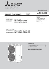 Ecodan PUZ-HWM140(V-Y)HA Parts Catalogue (OCB748A) cover image