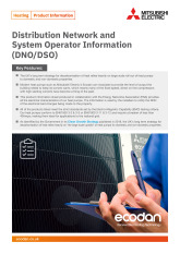 Ecodan Distribution Network and System Operator Information Product Information Sheet cover image
