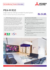 PEA-M-R32 Power Inverter Heat Pump Product Information Sheet  cover image