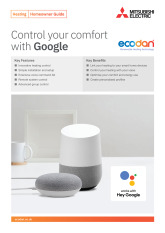 Ecodan Google Homeowner Guide cover image