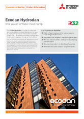 Ecodan Hydrodan Product Information Sheet cover image