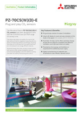 PZ-70CS(W)(D)-E CO2 Sensor Product Information Sheet cover image