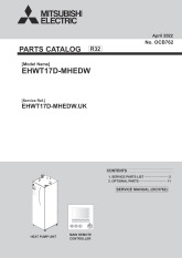 Ecodan Hydrodan EHWT17D-MHEDW Parts Catalogue OCB762 cover image