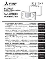 Ecodan PAR-WT(R)50(51)R-E Installation Manual (BH79R517K09) cover image