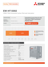 EW-HT 0302 TM65 Embodied Carbon Calculation cover image