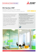 R2 Series VRF Standard Efficiency (22.4-45kW) Product Information Sheet cover image