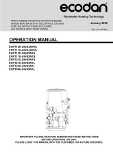 Ecodan EHPT(15-17-21-25-30)X-UKH(L)DW1(S-L) Operation Manual (7797267-01) cover image