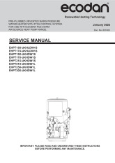 Ecodan EHPT(15-17-21-25-30)X-UKH(L)DW1(S-L) Service Manual (7797272-01) cover image
