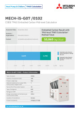 MECH-iS-G07 /0102 TM65 Embodied Carbon Calculation cover image