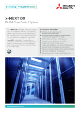 x-MEXT DX Product Information Sheet  cover image
