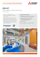 EW-HT R134a Water to Water Heat Pump Product Information Sheet cover image