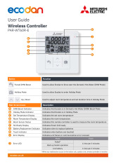 Ecodan Wireless Controller User Guide (PAR-WT60R-E) cover image