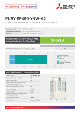 PURY-EP450-YNW-A2 TM65 Embodied Carbon Calculation cover image
