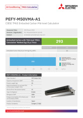 PEFY-M50VMA-A1 TM65 Embodied Carbon Calculation cover image