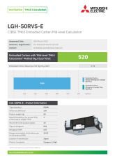 LGH-50RVS-E TM65 Embodied Carbon Calculation cover image