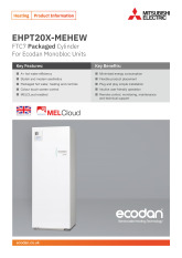 Ecodan R290 Packaged Cylinder EHPT20X-MEHEW Product Information Sheet cover image