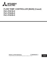 Ecodan FTC7 PAC-IF08(1-3)B-E Installation Manual (DG79H200H01) cover image