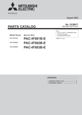 PAC-IF08 (1-3) B-E Parts Catalogue (OCB817A) cover image