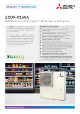 ECOV-X15VA Product Information Sheet cover image