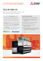 TX2-W-G04/H Product Information Sheet  cover image