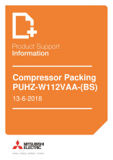 11.2kW PUZ-WM Compressor Packaging Removal Guide cover image