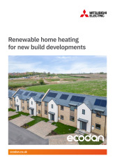 Ecodan Housing Developer Brochure cover image
