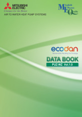 Ecodan ATW Databook (PUZ-WZ) Vol.1.0 cover image