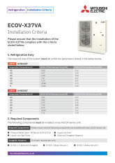 ECOV-X37VA Installation Criteria cover image