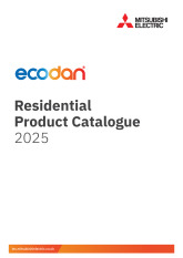 Mitsubishi Electric Residential Product Catalogue  cover image