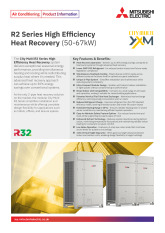R2 Series High Efficiency Heat Recovery YXM 50-67kW Product Information Sheet cover image