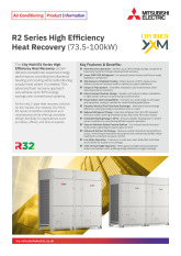 R2 Series High Efficiency Heat Recovery YXM 73.5-100kW Product Information Sheet cover image