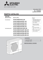 Ecodan PUHZ-W85VHA2-BS Parts Catalogue (OCB465E) cover image