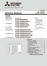 Ecodan PUHZ-SW50VKA-BS Service Manual (OCH525C) cover image